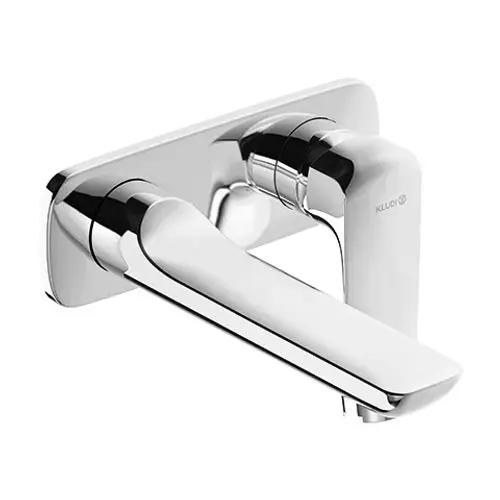 KLUDI AMEO WT-2-Loch-Wand-EHM Ausladung 185 mm chrom, 412440575, Artikel in Kategorie